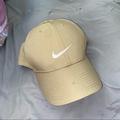 Nike Accessories | Nike Golf Hat | Color: Tan/White | Size: Os