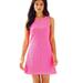 Lilly Pulitzer Dresses | Lilly Pulitzer Callie Kir Royal Pink Trellis Knit Lace Shift Dress Size Xs | Color: Pink | Size: Xs