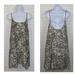 Free People Dresses | Free People Emily Intimate Black & Gray Printed Dress Medium | Color: Black/Gray | Size: M