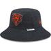 Men's New Era Heather Navy Chicago Bears Bucket Hat