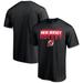 Men's Fanatics Branded Black New Jersey Devils Gain Ground T-Shirt