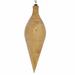 Vickerman Holiday Solid Ball Ornament Wood in Brown | 12 H x 4 W x 4 D in | Wayfair MC197790