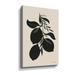 Latitude Run® Lemon Silhouette I Gallery Wrapped Canvas Canvas, Wood in Black | 36 H x 24 W x 2 D in | Wayfair AF5DEDFB6D3E4E3C80C3133B25906DB2