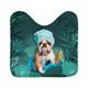 Paris Prix - Tapis Contour wc Doggy Zen 45x45cm Vert