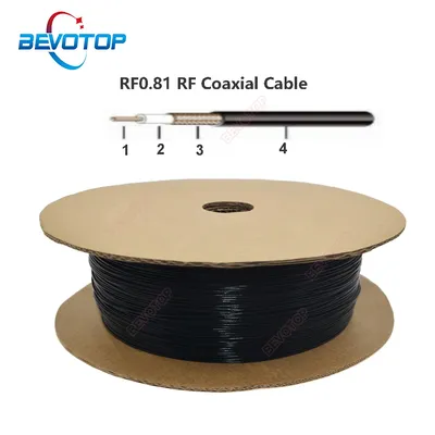 Extension de câble coaxial RF Mini Pigtail Connecteur de fil F4 successif 50 Ohm Micro RF