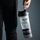 HI 10000-Bouteille d'eau de sport portable shaker à lait Assad noir extérieur étanche bouteille