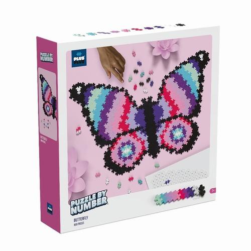 Plus-Plus - 800 Kreativ Bausteine Puzzle Schmetterling