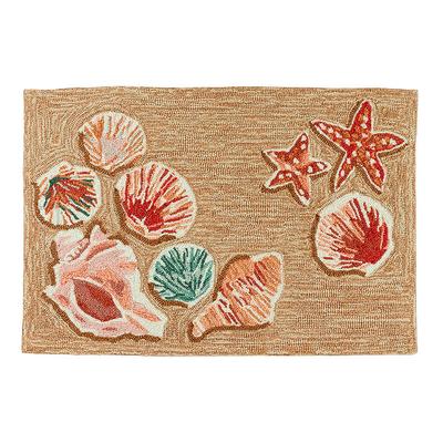 Seashells Door Mat - Sand, 30" x 48" - Frontgate