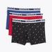 Nautica Men's Stretch Trunks, 3-Pack Zinfandel, M