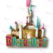 Disney Holiday | Disneyland Sleeping Beauty Castle Marquee Ornament | Color: Gold/Pink | Size: Os