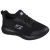 Berufsschuh SKECHERS "SQUAD SR" Gr. 41, schwarz, 41, Textil, Synthetik, Schuhe, Sneaker für Gastronomie & Pflege mit gepolstertem Schaftrand