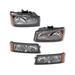 2003-2004 Chevrolet Silverado 2500 Headlight Assembly and Parking Light Kit - DIY Solutions