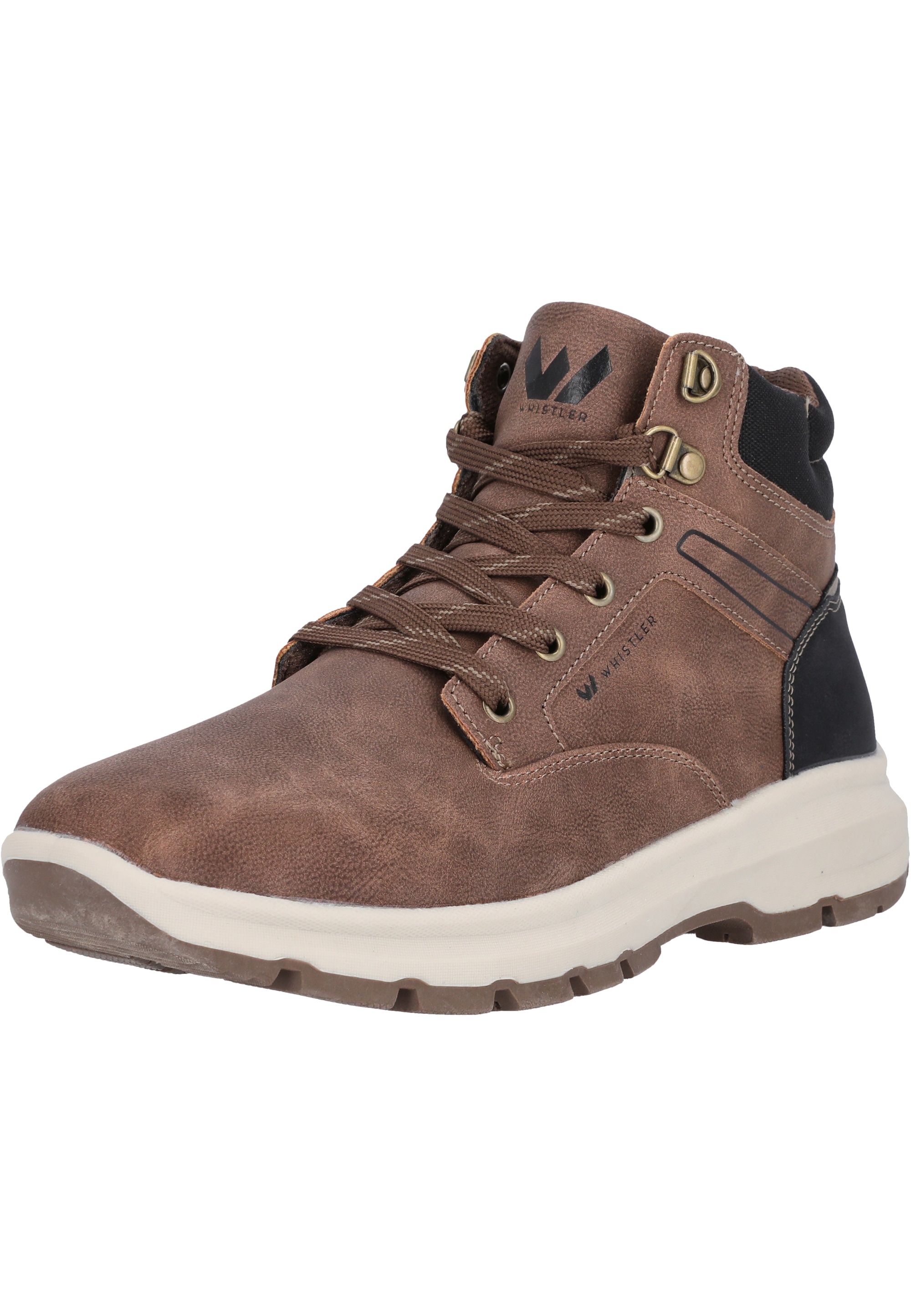 Outdoorschuh WHISTLER "Aoshilo", Herren, Gr. 44, braun, Polyurethane, Schuhe Outdoorschuh, mit Allwetterprofil