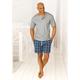 Shorty S.OLIVER Gr. 56/58, grau (grau, meliert) Herren Homewear-Sets Pyjamas