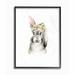 Isabelle & Max™ Seaforth Cute Cartoon Baby Bunny Rabbit Flower Crown Forest Painting Wall Décor | 30 H x 24 W x 1.5 D in | Wayfair