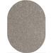 White 36 x 18 x 0.5 in Area Rug - Ebern Designs Square Yiddy Solid Color Power Loomed Indoor/Outdoor Use Area Rug in Gray | Wayfair