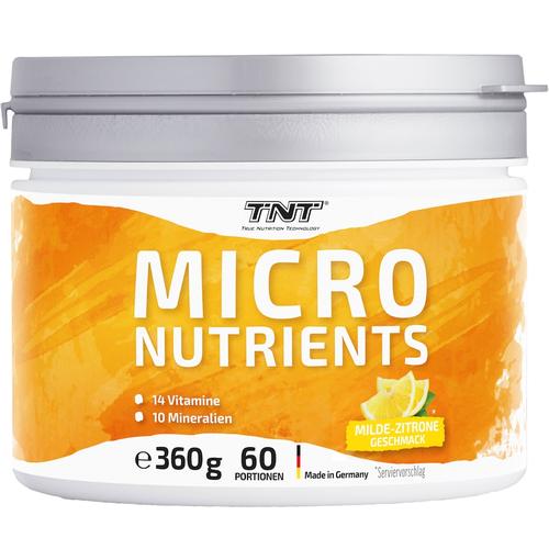 TNT (True Nutrition Technology) – Micronutrients – 24 wichtige Vitamine und Mineralien und Nährstoffe 0.36 kg