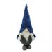 The Holiday Aisle® Blue Hat Fabric Standing Gnome 22"H | 21.7 H x 8.3 W x 5.1 D in | Wayfair 0770B4D72B844942BB9C9E6267CDF8EC