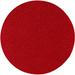 Red 48 x 48 x 0.5 in Area Rug - Ebern Designs Square Wailoo Solid Color Power Loomed Indoor/Outdoor Use Area Rug in | Wayfair