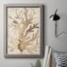 Highland Dunes Parchment Coral III - Picture Frame Print on Canvas Canvas, Solid Wood in Orange | 27 H x 18 W x 2.5 D in | Wayfair