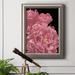 House of Hampton® Peonies of My Heart I - Picture Frame Print on Canvas Canvas, Solid Wood in White | 36 H x 24 W x 2.5 D in | Wayfair