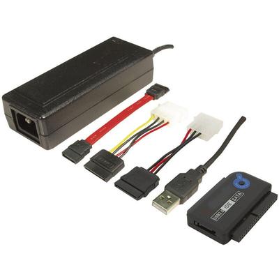 Logilink - Festplatten Adapter [1x usb 2.0 Stecker a - 1x SATA-Stecker 7pol., IDE-Buchse 40pol.,