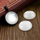 Lot de 10 pièces en résine à dos plat Cabochons Cameo couleur blanche 20mm nouvelle tendance