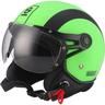 Casco Jet Sparco Sp501 Verde Fluo Taglia Xs