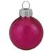 Shiny Finish Glass Christmas Ball Ornaments - 2" (50mm) - Red - 28ct
