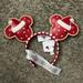 Disney Accessories | Disney Christmas Ears | Color: Red/White | Size: Os