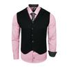 Langarmhemd RUSTY NEAL, Herren, Gr. S, EURO-Größen, rosa, 60% Baumwolle, 37% Polyester, 3% Elasthan, mehrfarbig, casual, ohne Ausschnitt, Langarm, Hemden, bestehend aus Hemd, Weste und Krawatte