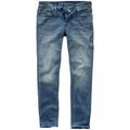 Denham Herren Jeans-Hose Slim Fit Blau einfarbig