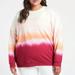 Athleta Tops | Athleta Balance Printed Pullover Sweatshirt 3x | Color: Orange/Pink | Size: 3x