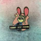 Disney Accessories | Bunny Best Friend Judy Hopps Zootopia Disney Parks Disney Pin | Color: Black/Pink | Size: Os