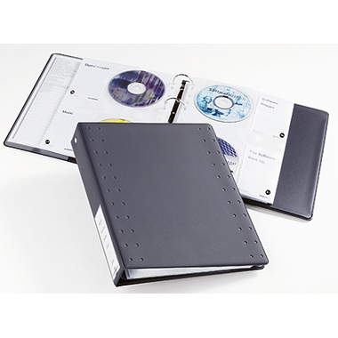 DURABLE CD/DVD Ringbuch INDEX 40 522758 27x6,5x31,5cm anthrazit Image