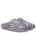 Toni Pons Women's slippers in felt - MAUI-NM - Zebra, 41 EU - 8 UK