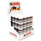 Nutella Small Mini Jar Set of 64 x 25g - Cocoa and Hazelnut Cream - Vegetarian Friendly Chocolate Spread by Ferrero - No Added Colouring or Preservatives