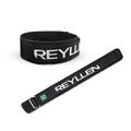 Reyllen® GX Lifting Belt All Nylon 4" construction IWF standard weightlifting Powerlifting Squat Strongman Support Dual Buckle System (Large)