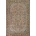 Vintage Tabriz Persian Area Rug Handmade Wool Carpet - 8'0" x 10'10"