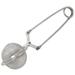 Chef Craft Stainless Steel Snap Mesh Ball Tea Infuser - Loose Leaf Tea Filter Strainer with Handle