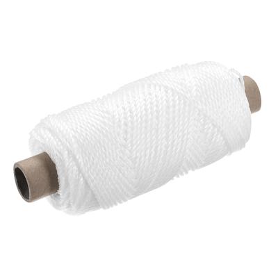 Twisted Nylon Mason Line White 100M 2.5MM Dia for DIY Projects