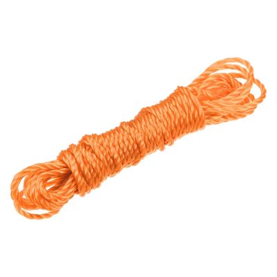 Twisted Nylon Mason Line Orange 8M/26 Feet 4MM Dia for DIY Projects