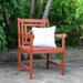 Wooden Dining Armchair for Outdoor Patio