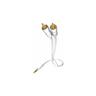 In-akustik - In-akustik Star - Cavo audio MP3 (jack da 3,5 mm a 2 pin rca, 1,5 m), colore blanco