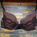 Victoria's Secret Intimates & Sleepwear | Euc Vs Lightly Lined Demi Bra | Color: Black/Cream | Size: 34d