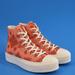 Converse Shoes | Converse Ctas Hi Lift Tonal Embroidery Women's Platform Sneakers A02233c Nwt | Color: Pink/Red | Size: Various