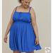 Torrid Dresses | Blue Smocked Waist Dress | Color: Blue | Size: 3x