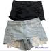 American Eagle Outfitters Shorts | American Eagle Outfitters Bundle Of 2 Shorts Black And Blue Size 8 | Color: Black/Blue | Size: 8