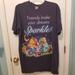 Disney Intimates & Sleepwear | Firm$ Disney Vintage Sleep Shirt/Nightgown With Pooh Character's Sleeping Design | Color: Blue/White | Size: Os