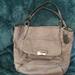 Coach Bags | Large Gray Snakeskin Coach Shoulder Bag | Color: Gray/Silver | Size: Os